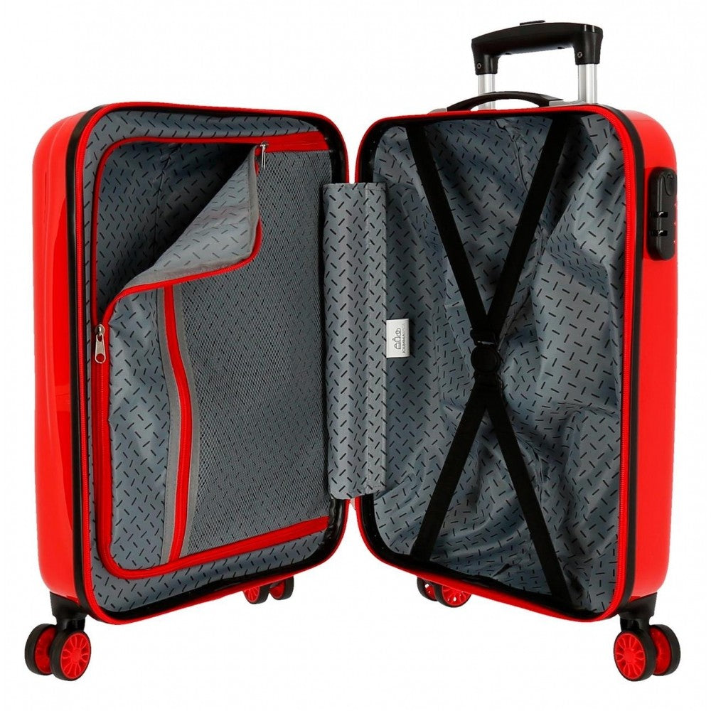 Cabin suitcase Cars Speed ​​Trails Rigid 55cm