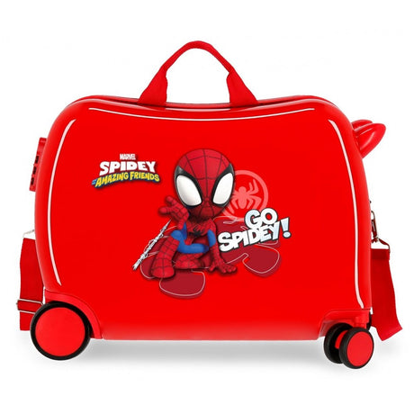 Kinderkoffer 2 Multidirektionalräder gehen Spidey