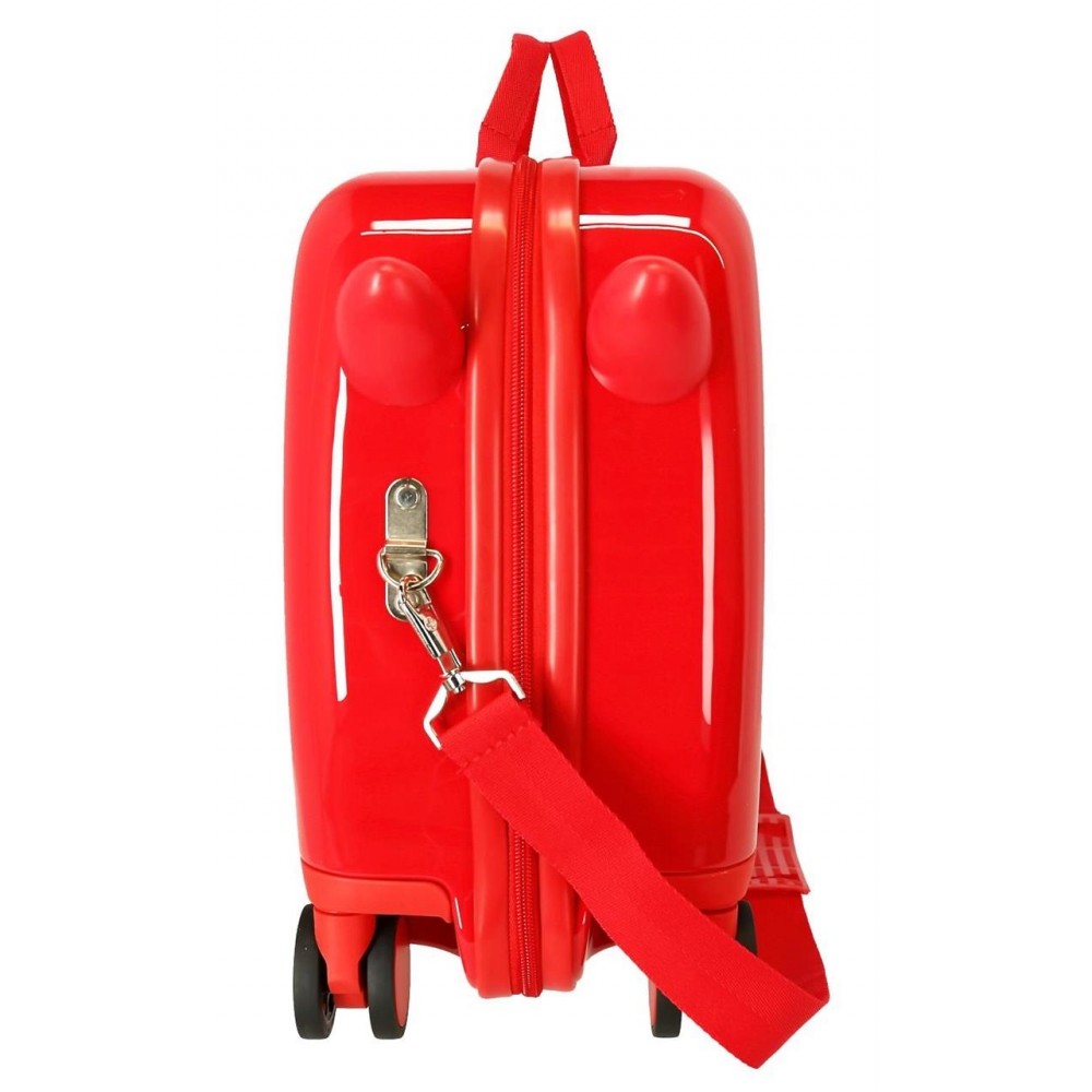 Children's suitcase 2 multidirectional wheels Go Spidey