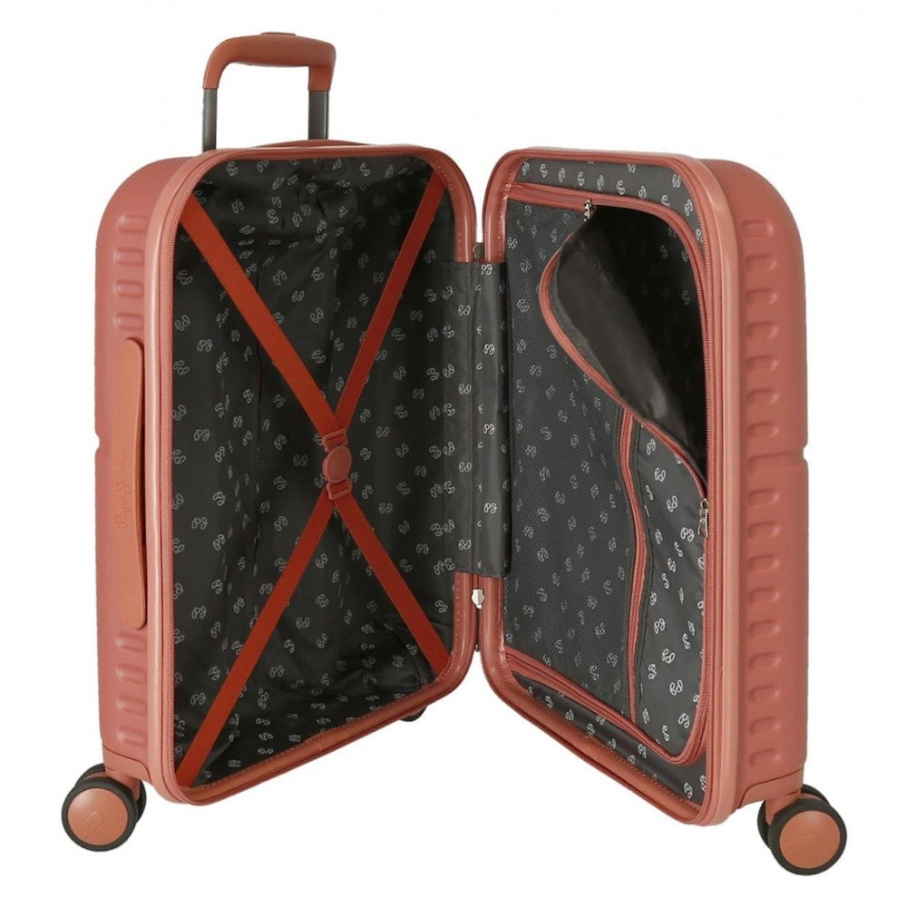 Set van koffers Pepe Jeans BRIJSTRigide terracotta 55-70 cm