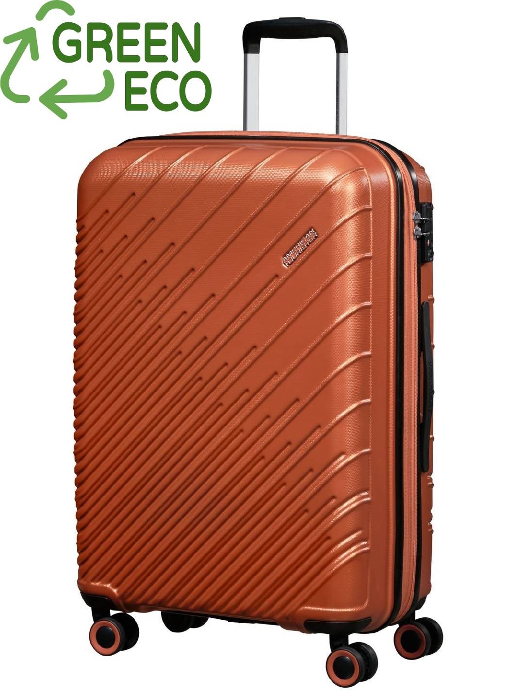 Speedstar de valise médiane extensible AMERICAN TOURISTER Recyclex 67cm-technologie