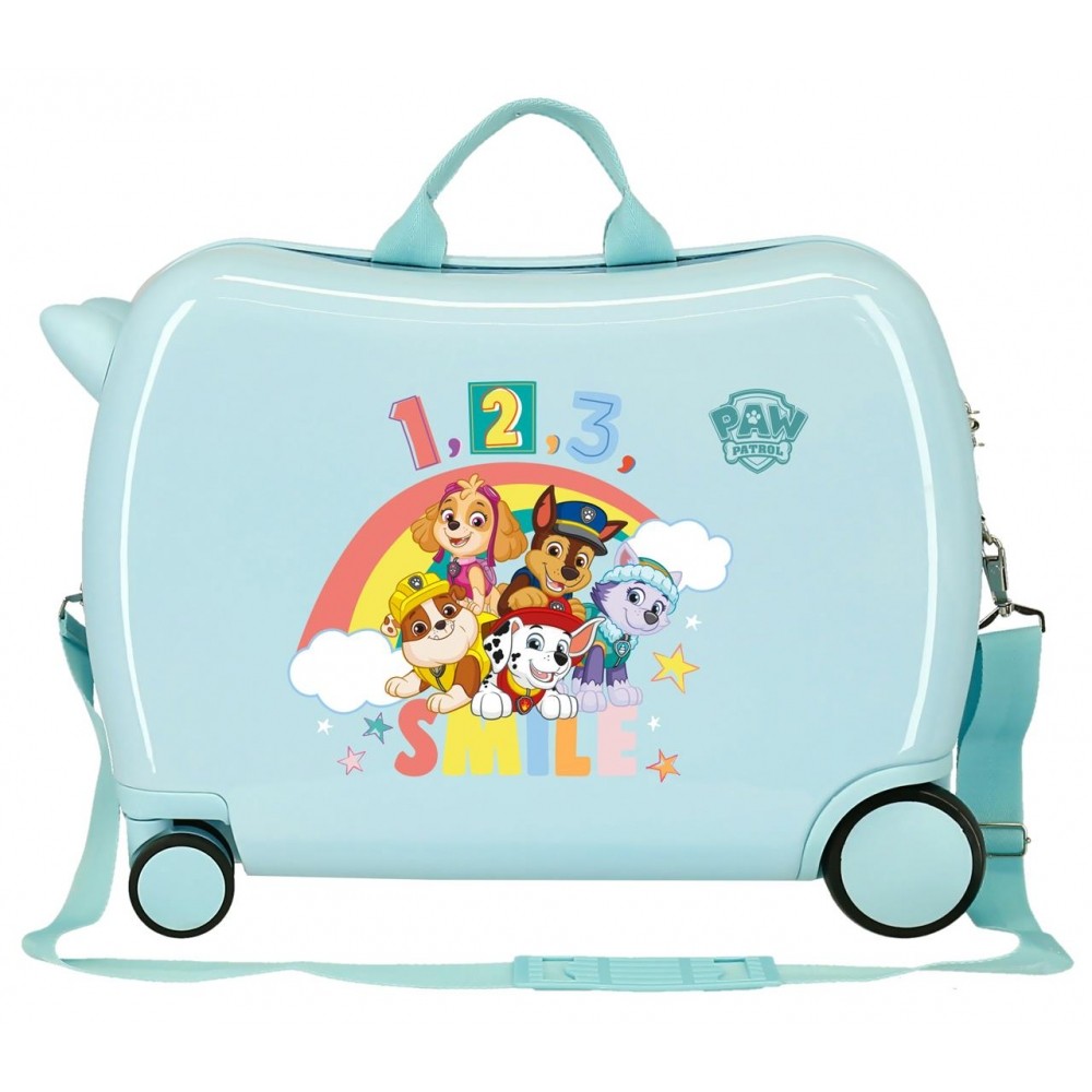 VAGGIO BAMBINI 2 ruote multidirezionali Paw Patrol Dream Patrol Turquoise