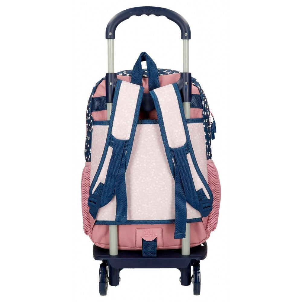 Mochila Escolar con Carro Roll Road One World