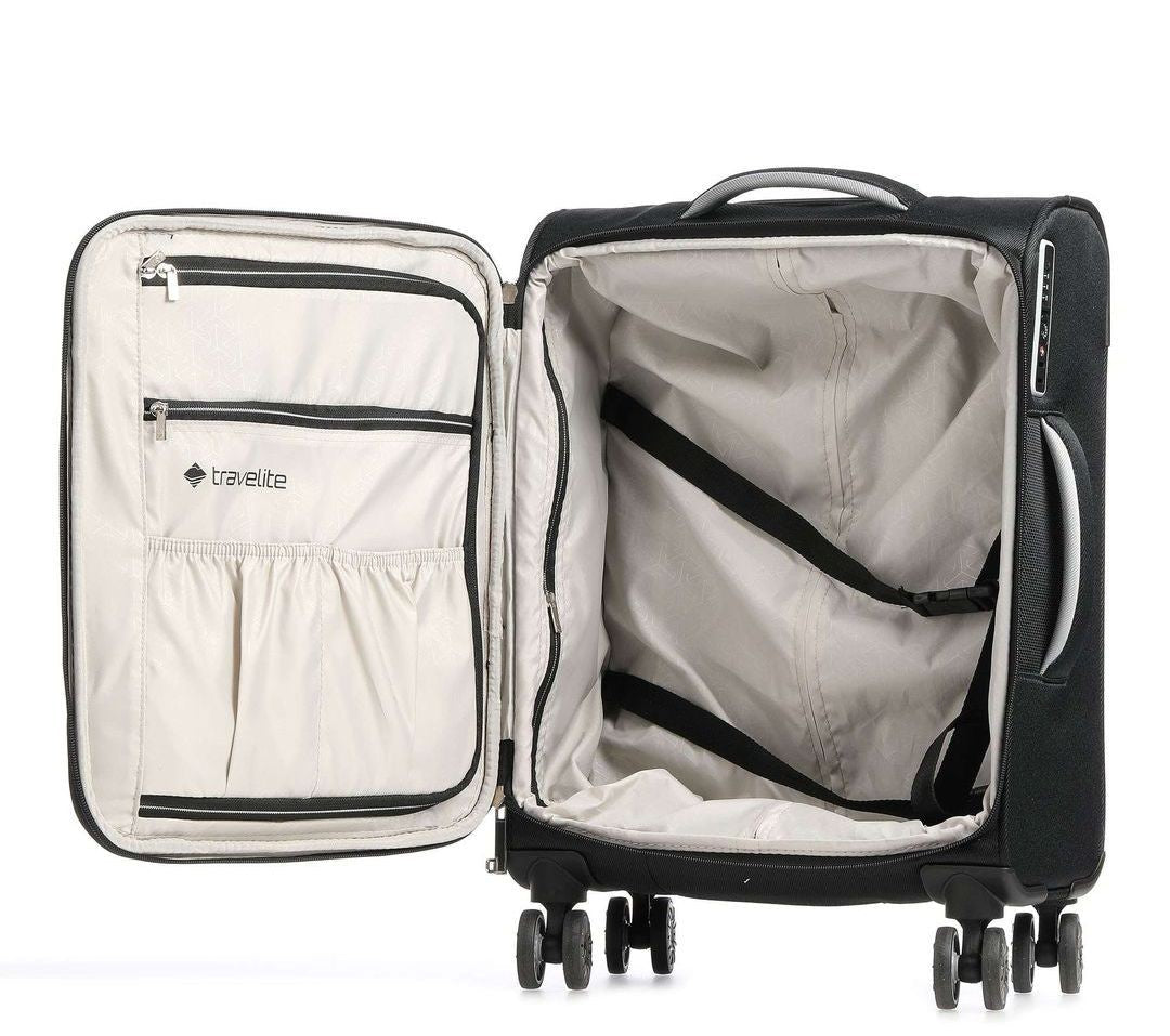 Valise cabine Doux TRAVELITE - Miigo - noir