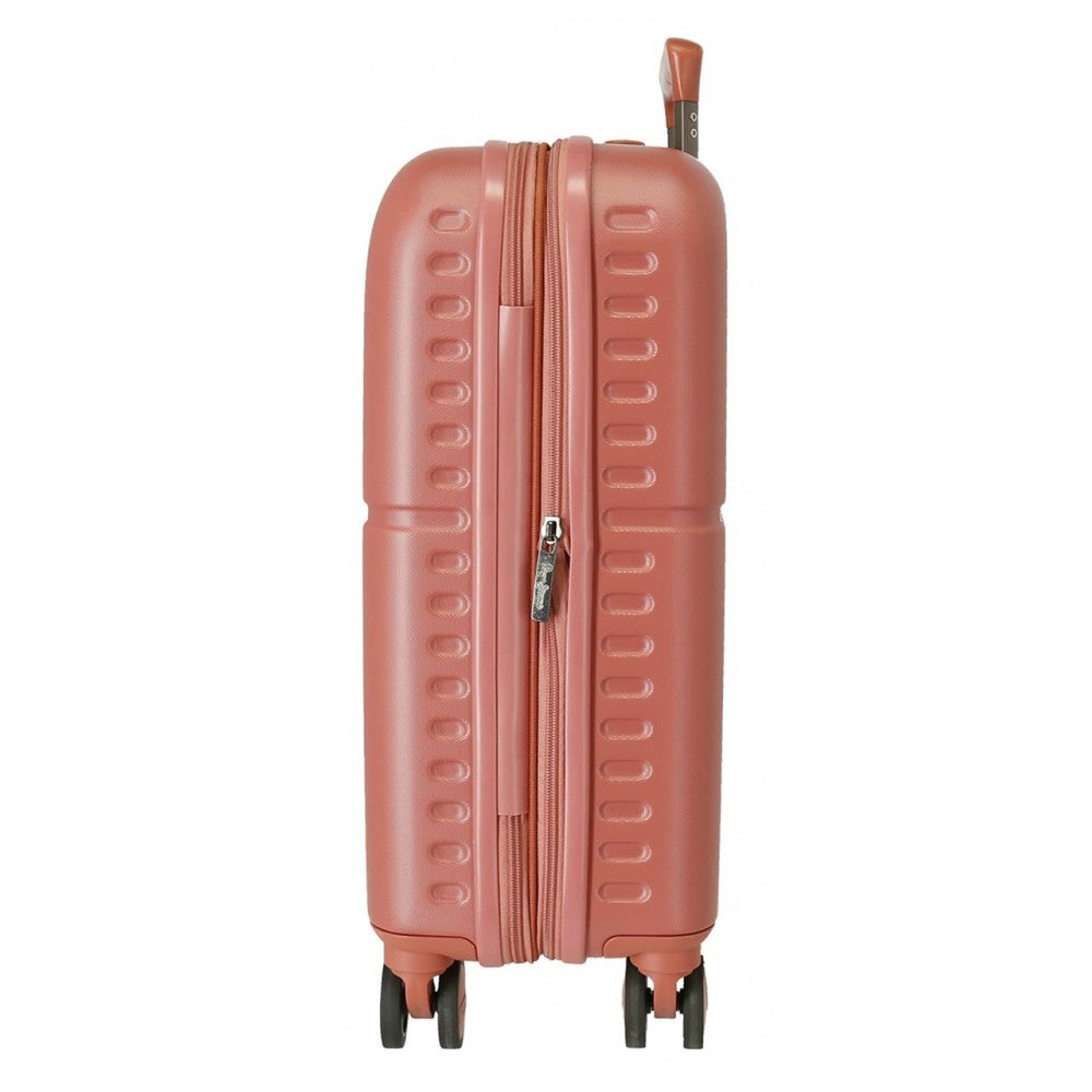 Cabin suitcase Pepe Jeans Laila rigid expandable terracotta