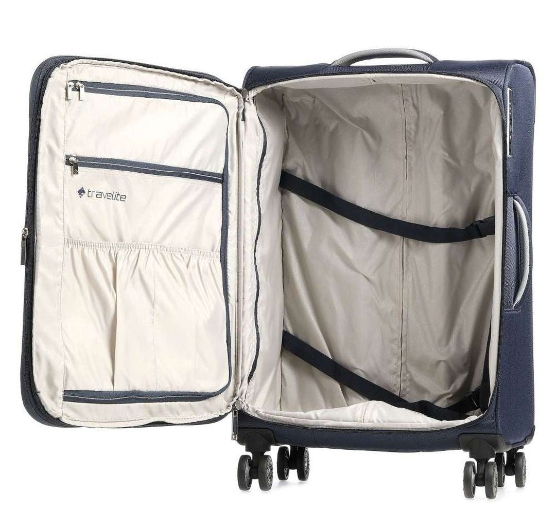 Grande valise extensible douce de TRAVELITE - Miigo - noir