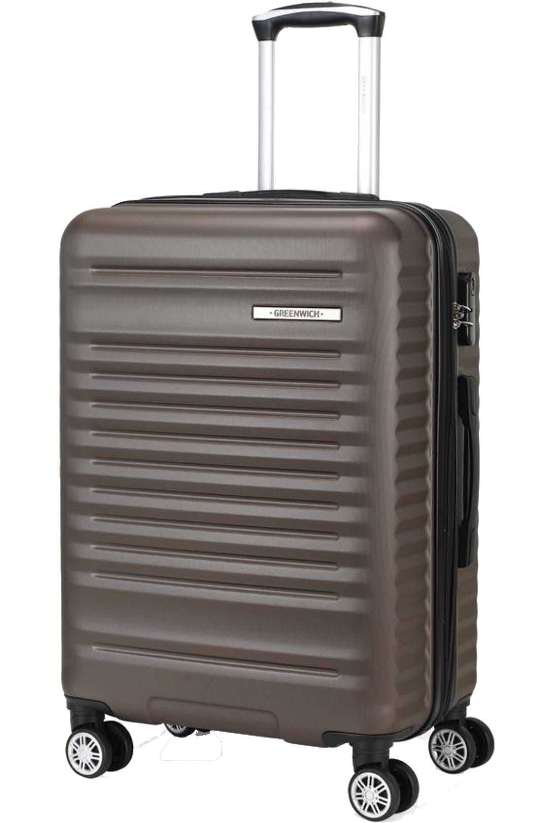 Eco Alaska Suitcase Gra Greenwich