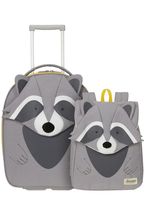 Trolley set + kinderrugzak S + Raccoon Rey Samsonite