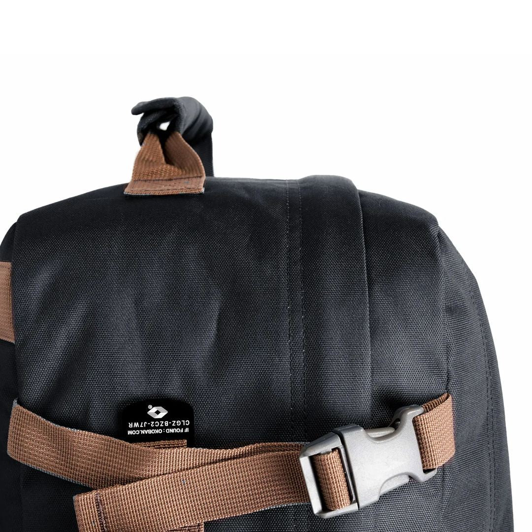 Klasyczny plecak 36L Cabinero Absolute Black