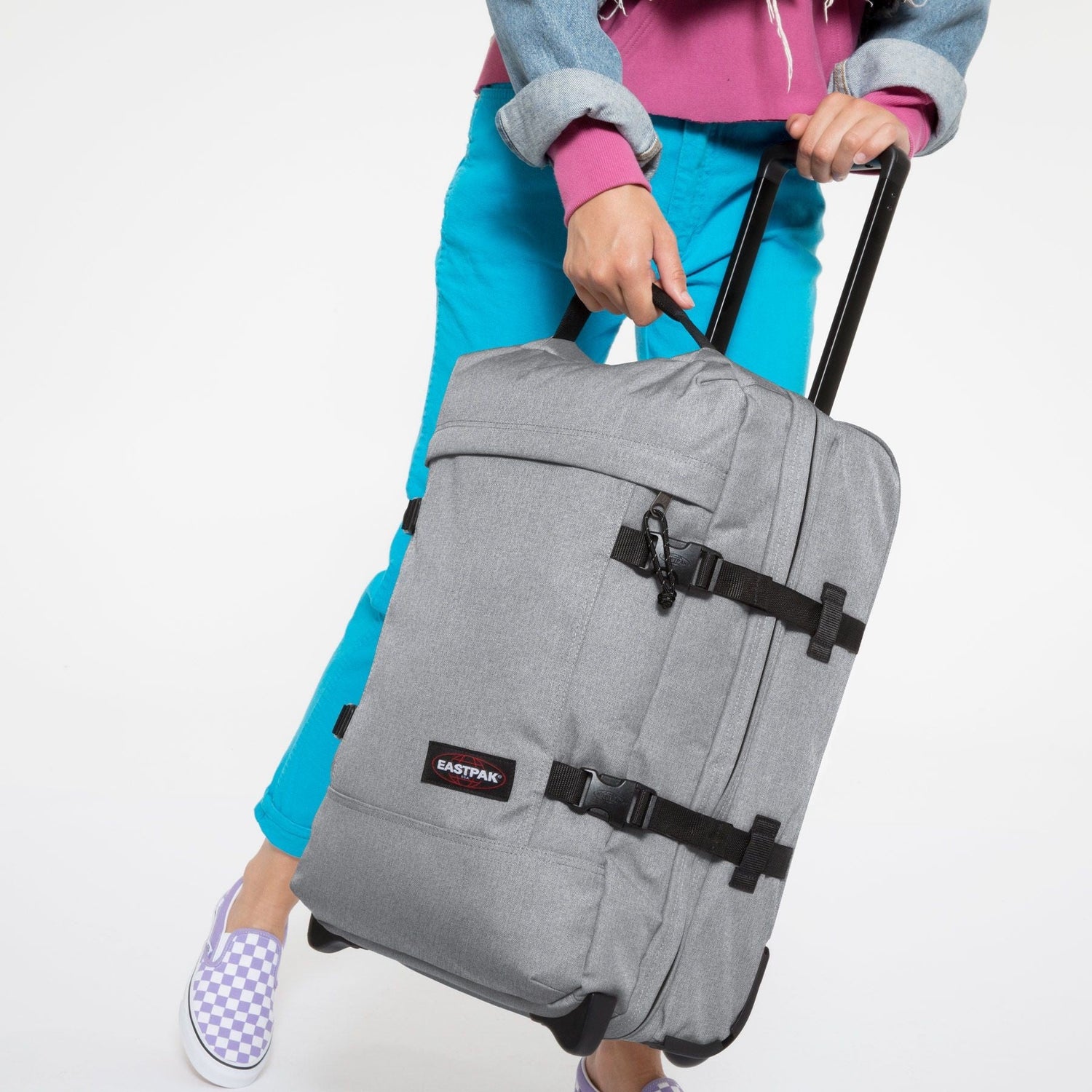 TROLLEY BLANDO CON RUEDAS TRANVERZ S BLACK DE EASTPAK