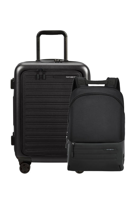 Définir Stackd Valise cabine Accès facile et sac à dos biz 14.1 ”noir 1