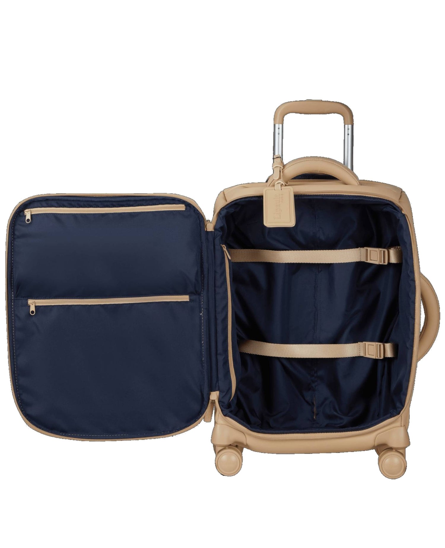 Suitcase LIPAULT "Lost in Berlin" Cabina 55cm Blue