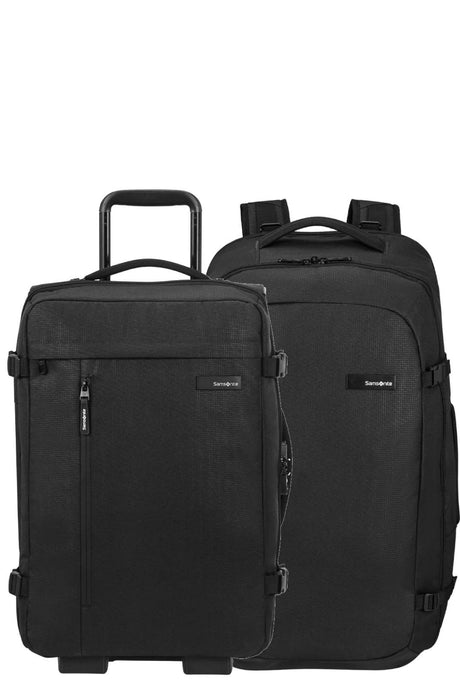 Races Cabinekoffer 55 cm en reisbackpack m 61 cm - diep zwart