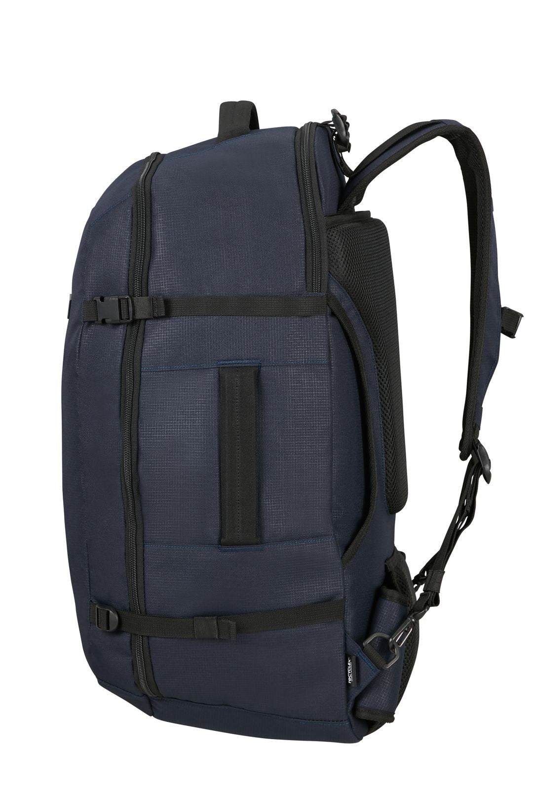 Setze Roader Kabinenkoffer 55 cm und Reise -Rucksack M 61 cm - dunkelblau