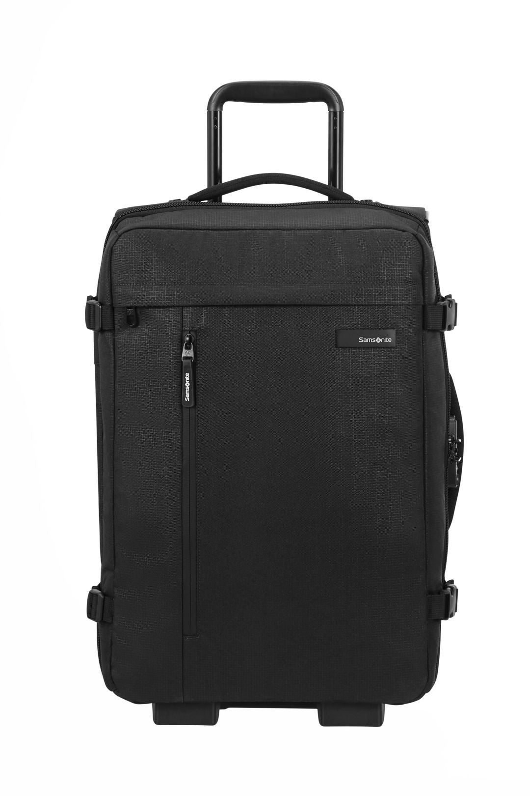 Régler le roader Valise cabine 55 cm et sac à dos portable M - 15,6 "- noir profond