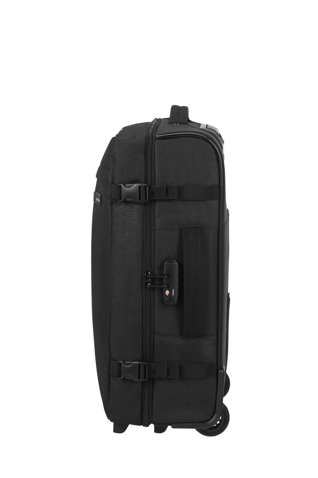 Régler le roader Valise cabine 55 cm et sac à dos portable M - 15,6 "- noir profond