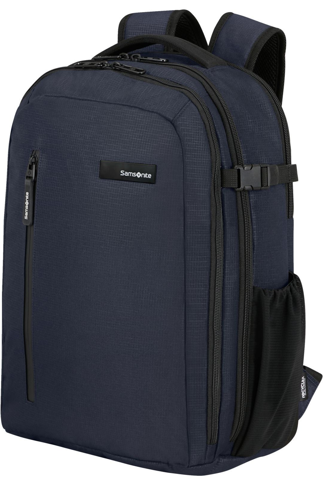 Régler le roader Valise cabine 55 cm et sac à dos portable M - 15,6 "- bleu foncé