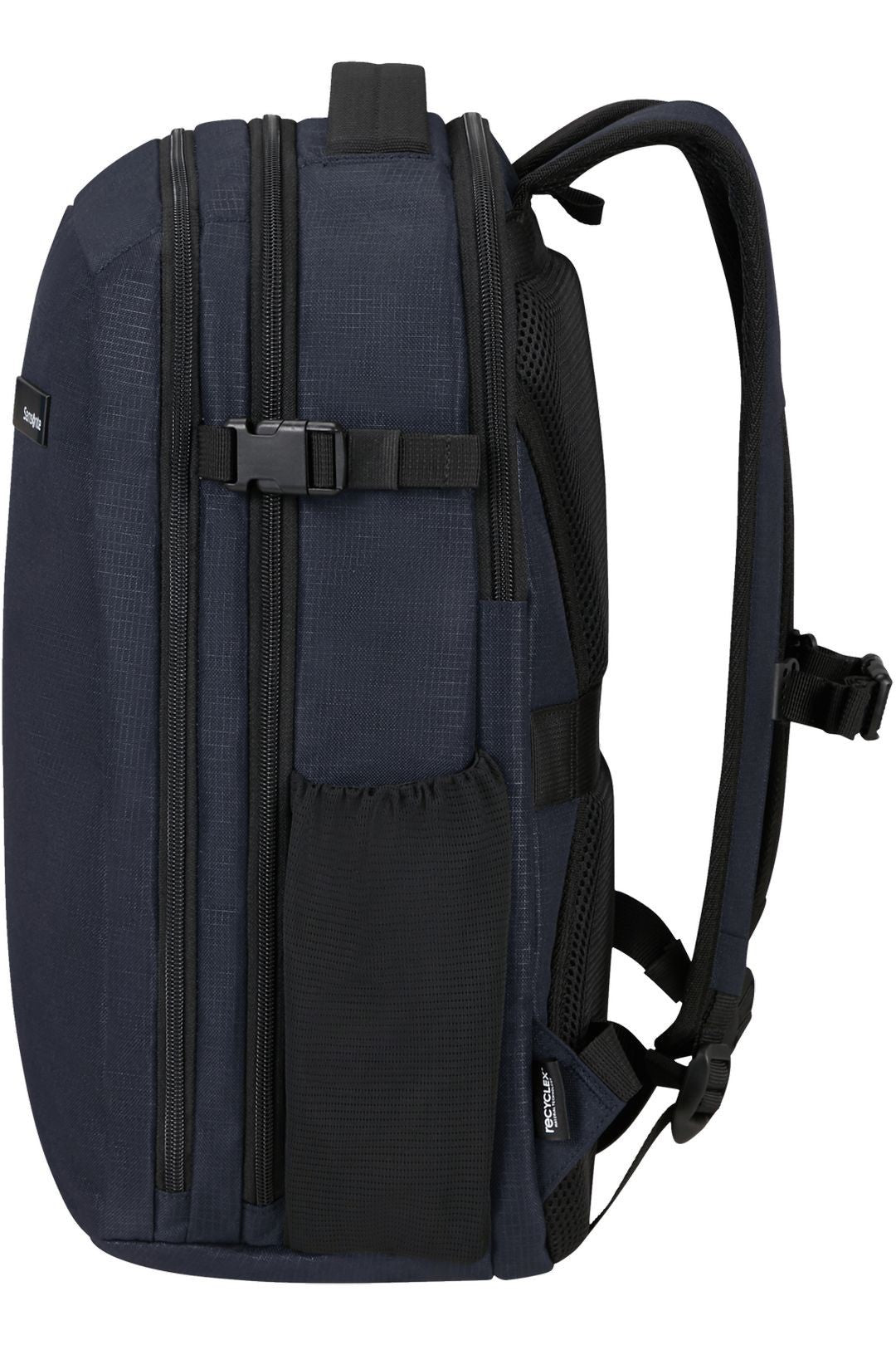 Régler le roader Valise cabine 55 cm et sac à dos portable M - 15,6 "- bleu foncé