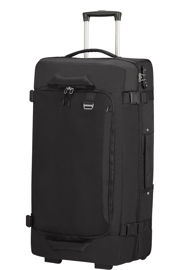 Aseta Midtown Travel Bag 79cm ja mediaanin reppu 15,6 "musta