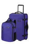 Régler le roader Valise cabine 55 cm et sac à dos portable M - 15,6 "- Bleu profond