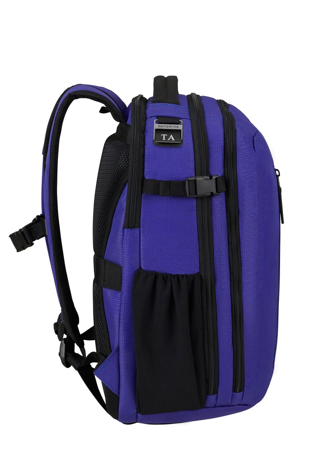 Régler le roader Valise cabine 55 cm et sac à dos portable M - 15,6 "- Bleu profond