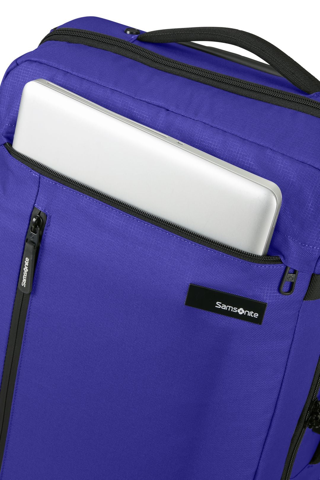 Régler le roader Valise cabine 55 cm et sac à dos portable M - 15,6 "- Bleu profond