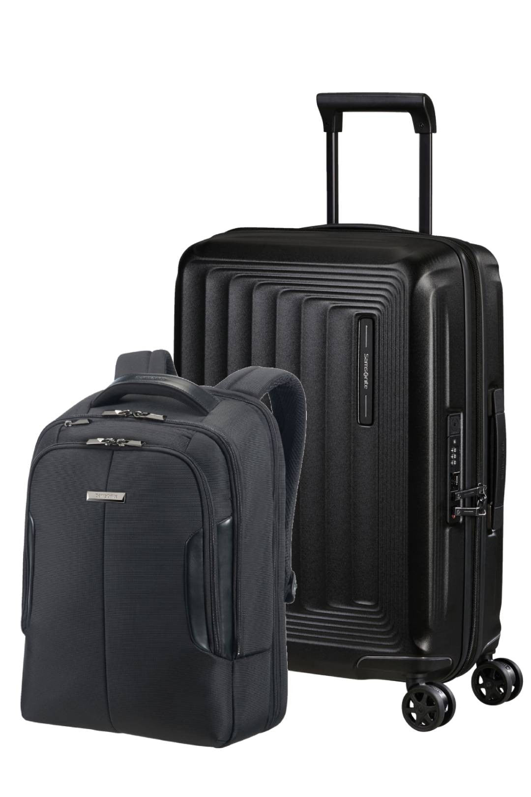 Samsonte Set Valise cabine Nuon et sac à dos XBR 15.6 "