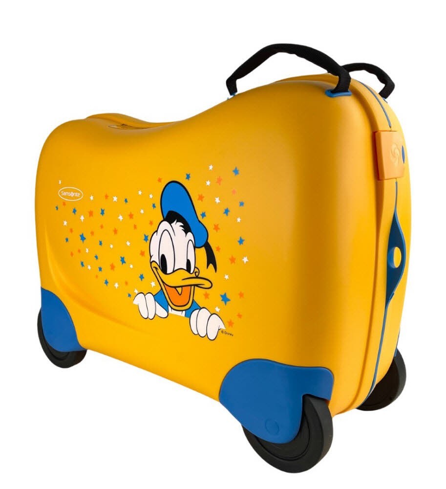 Samsonite Zestaw walizki dla dzieci i plecak S-Donald Stars-Disney Dream Rider