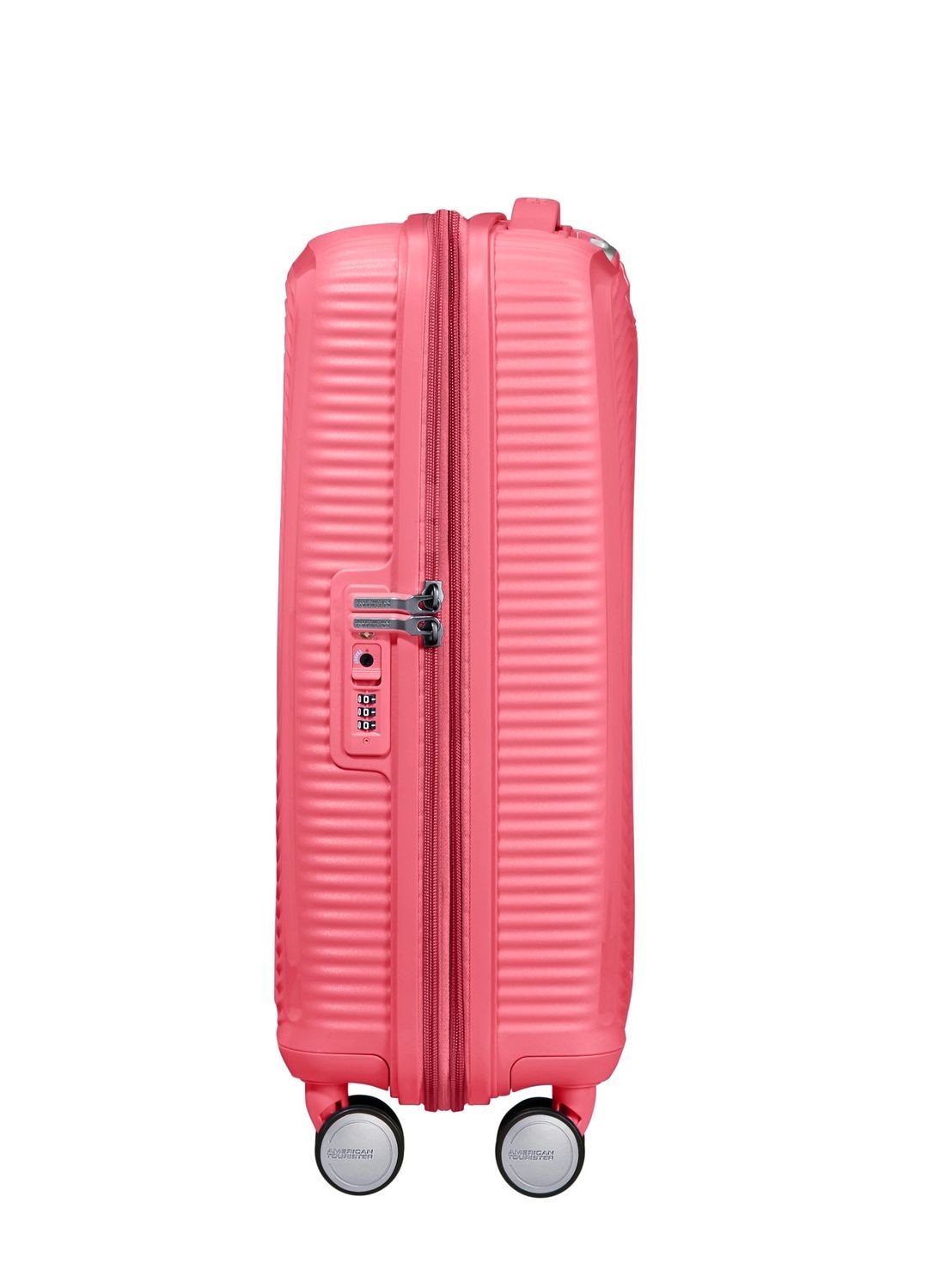 Inpakken Cabinekoffer Soundbox + Up Backpack American Tourister - Sun Kused Coral