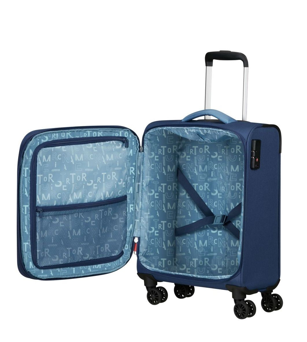 AMERICAN TOURISTER Booths de 55 cm à gauche - valise souple durée