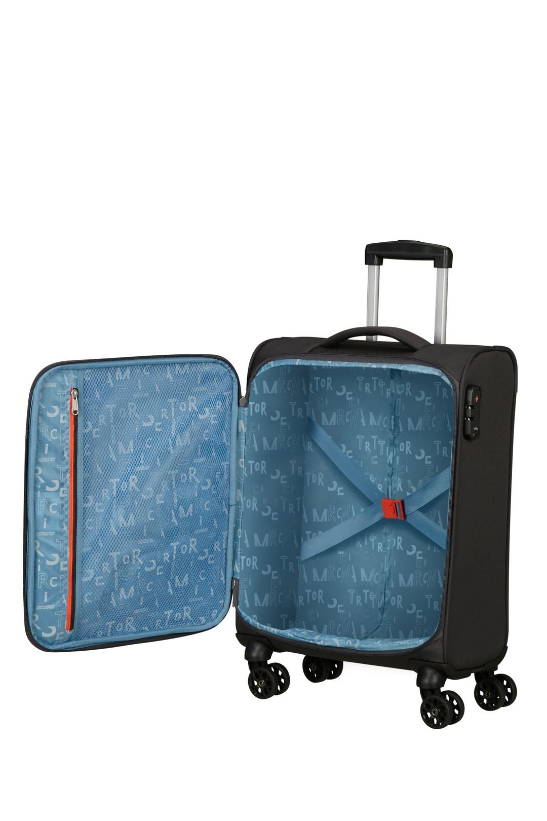 AMERICAN TOURISTER La valise douce est de 55 cm à la cabine