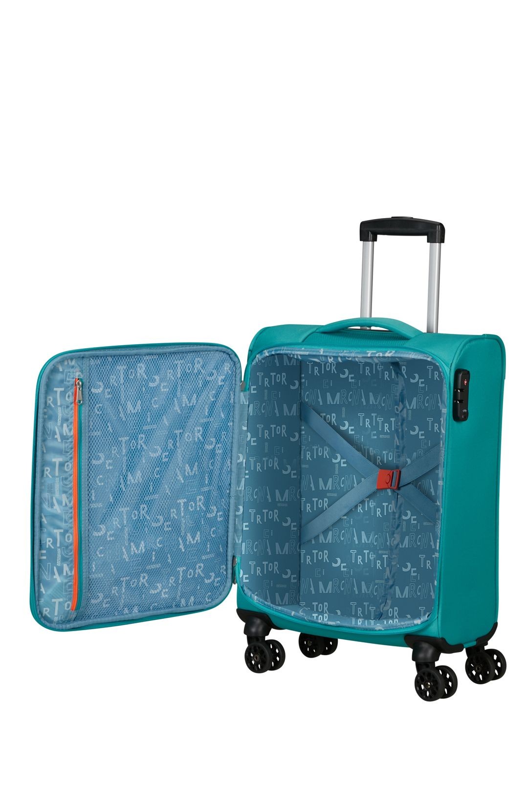 AMERICAN TOURISTER La valise douce est de 55 cm à la cabine