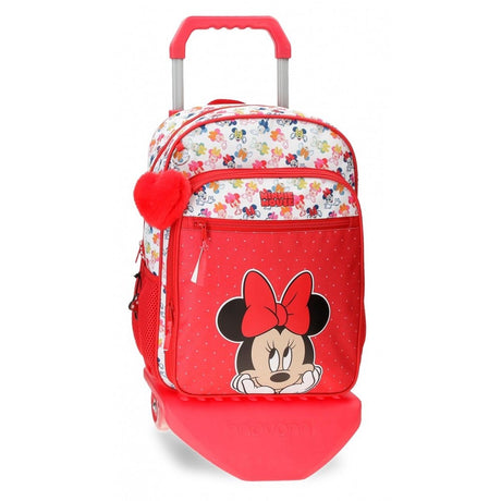 Zaino per la scuola Minnie 38 cm con auto