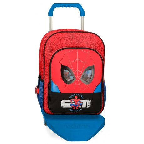 Protecteur de sac à dos Spiderman School avec voiture