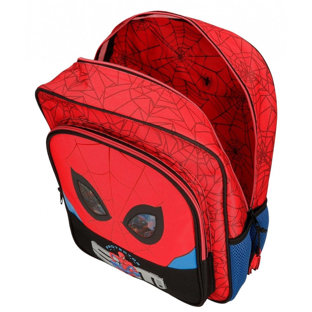 Mochila Escolar Spiderman Protector con carro