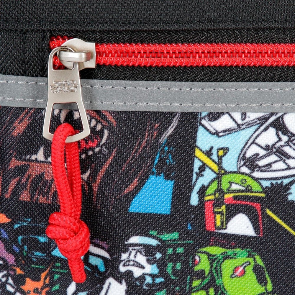 Star Wars Galactic Team School Rucksack mit Auto