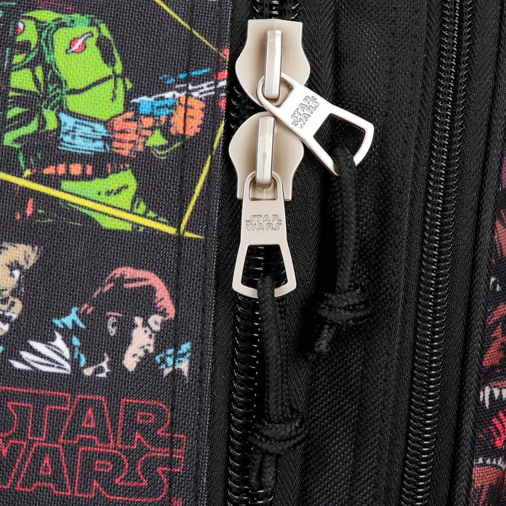 Star Wars Galactic Team School Rucksack mit Auto