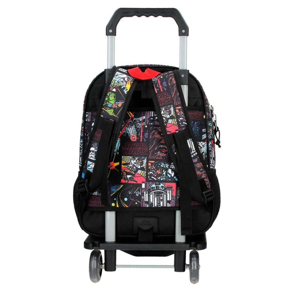 Star Wars Galactic Team School Rucksack mit Auto