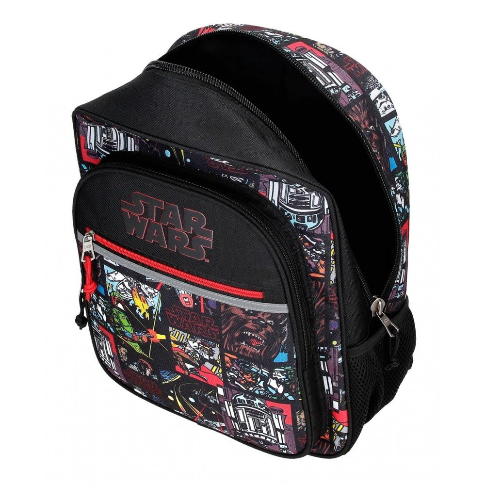 Star Wars Galactic Team School Rucksack mit Auto