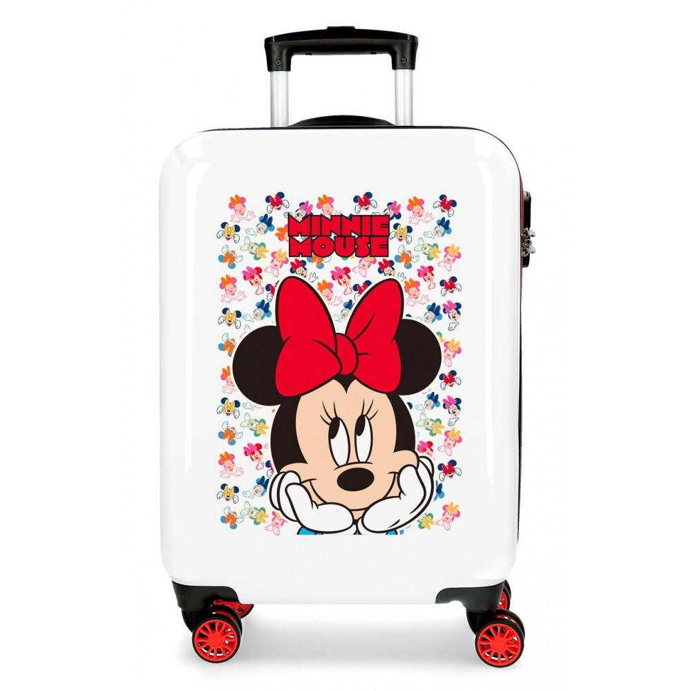 Valise cabine Minnie Diva Rigid 55 cm assorti