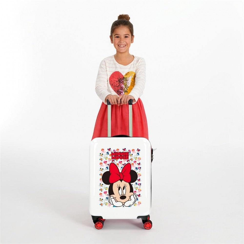 Valise cabine Minnie Diva Rigid 55 cm assorti