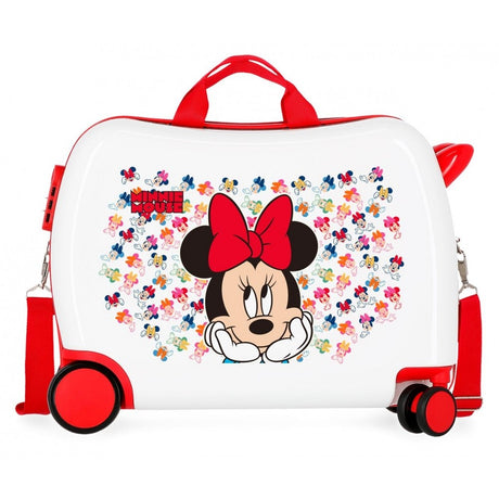 Children's suitcase 2 multidirectional wheels Minnie Diva