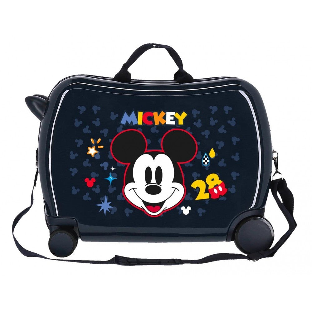 Dziecięce walizki 2 koła wielokierunkowe Mickey Get Rushave Marino