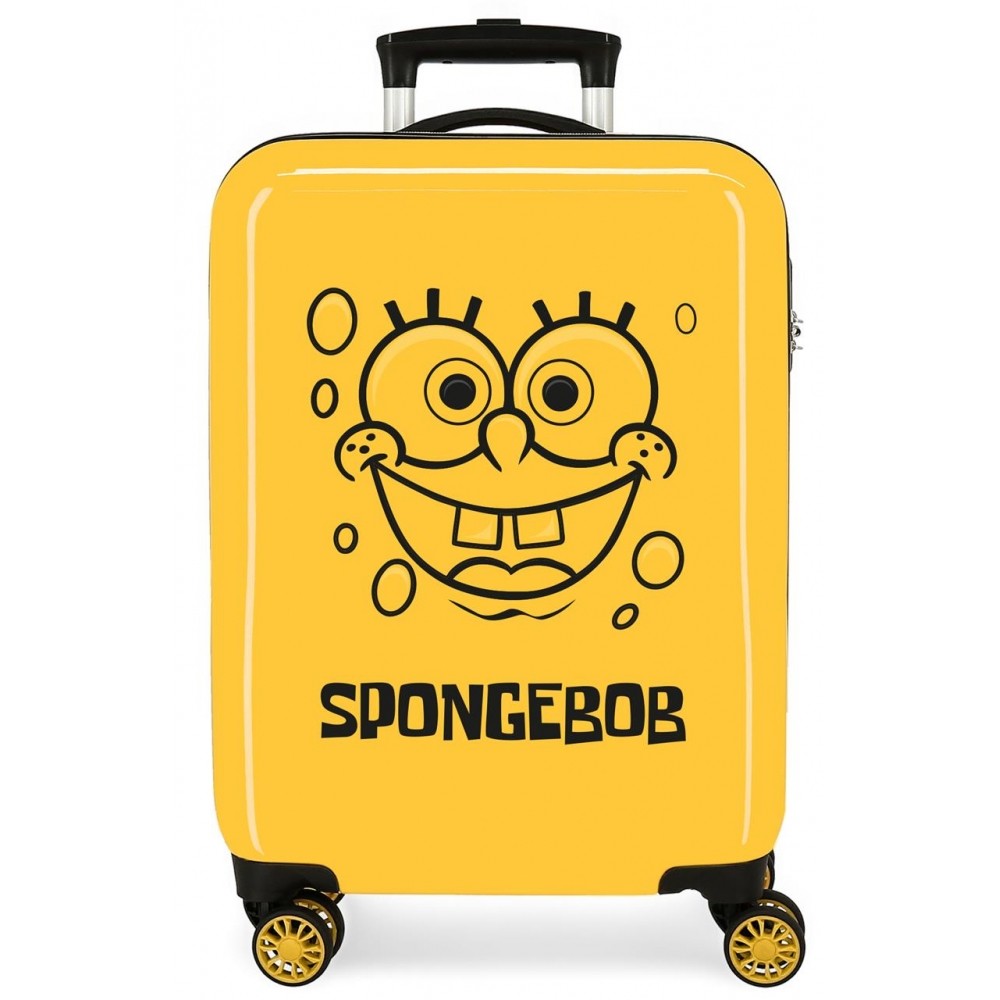 Valise cabine Éponge bob rigide 55 cm