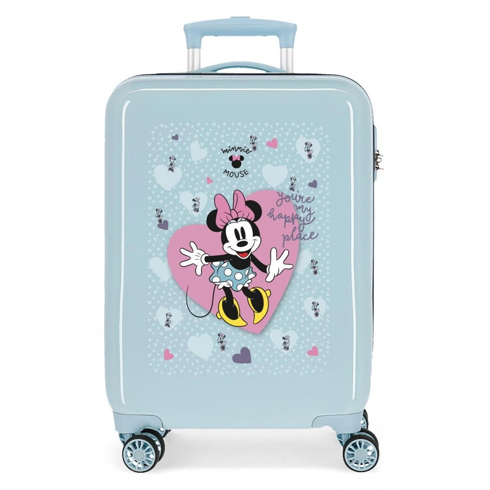 Kabinenkoffer Minnie mein glücklicher Ort starr 55 cm