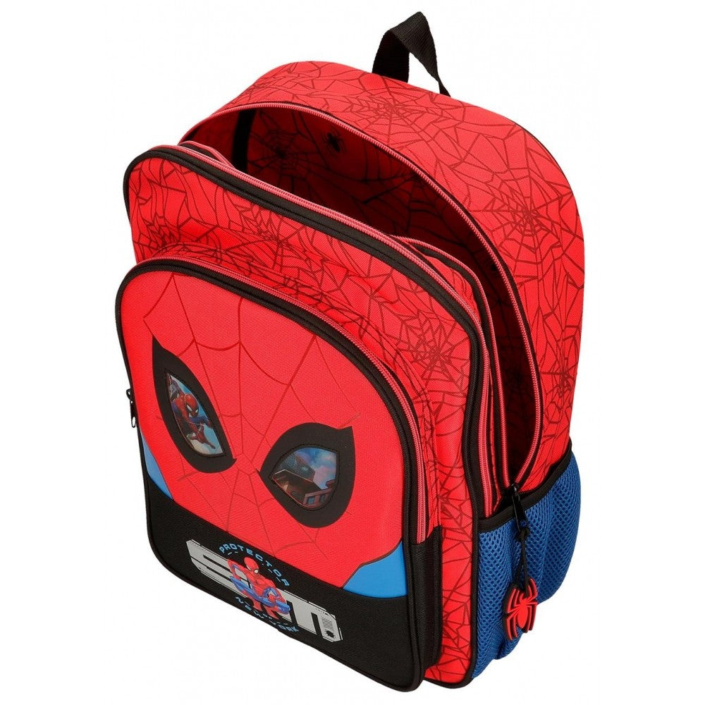 40cm Spiderman Backpack Protector Two compartments with car