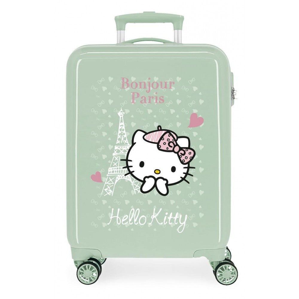 Mala de cabine Hello Kitty Paris Rigid 55cm