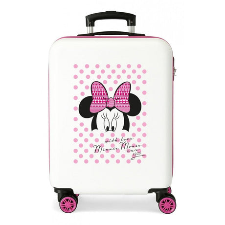 Cabinekoffer Rigide Mickey & Minnie Bagageteken van Minnie 55cm