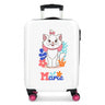 Maleta de cabina Aristocats Marie In White rígida 55 cm