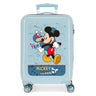 Mala de cabine Mickey Road Trip Rigid 55cm Blue claro